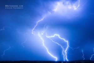 Rabbit Mountain Lightning Thunderstorm Weather Photography